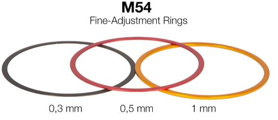 Baader M54 Fein-Abstimmring-Set | Teleskopshop.ch