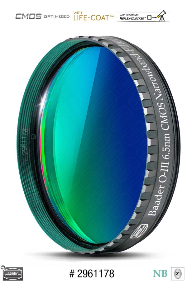 Baader banda stretta OIII (6,5 nm) 2"