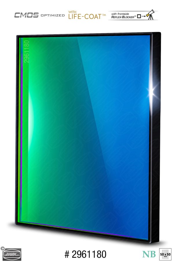 Baader bande étroite OIII (6.5nm) 50x50mm