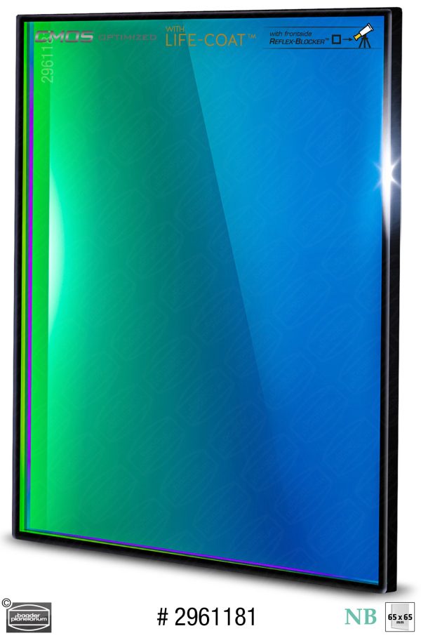 Baader bande étroite OIII (6.5nm) 65x65mm