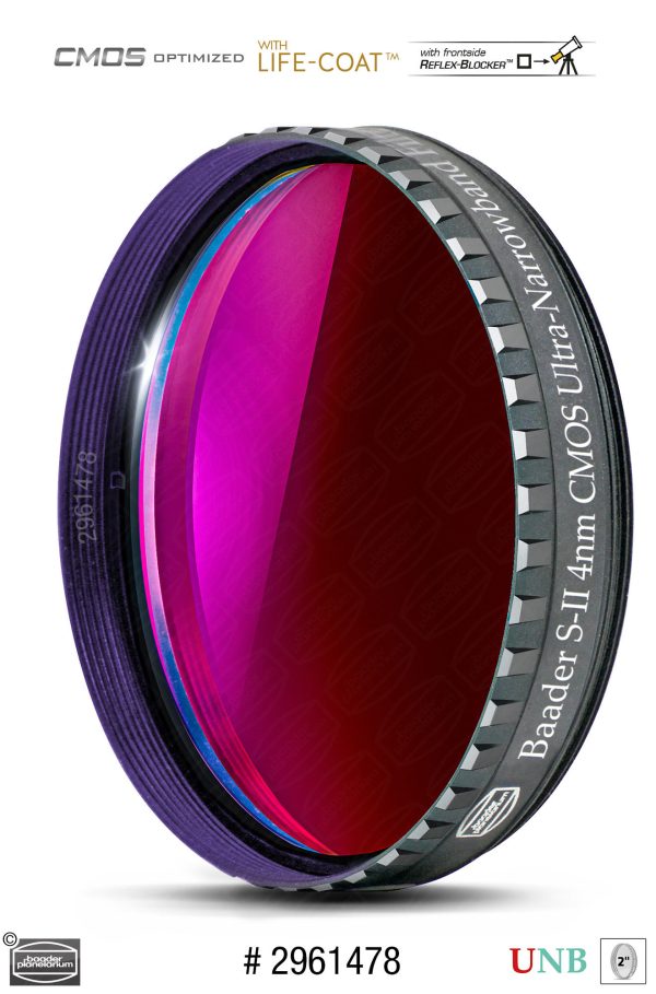 Baader bande étroite SII (4nm) 2"