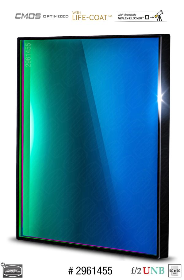Baader Schmalband OIII 4nm 50x50mm f/2 | Teleskopshop.ch