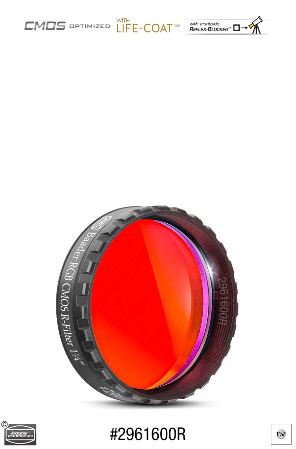 Filtre Baader RVB-R 1¼"