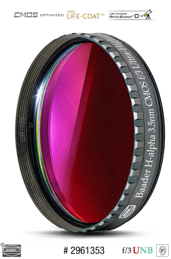 Baader narrow band Ha 3.5nm 2" f/3