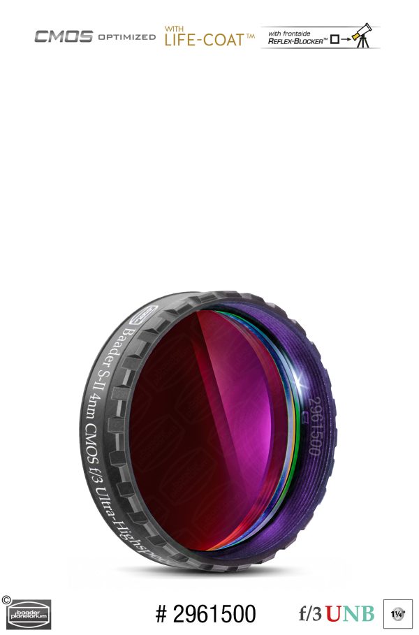 Baader Schmalband SII 4nm 1.25" f/3 | Teleskopshop.ch